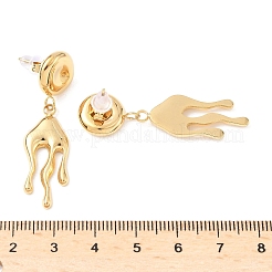 Серьги-гвоздики из нержавеющей стали 304&nbsp;EJEW-S264-02G