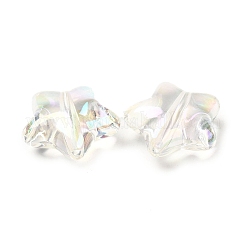 Прозрачное УФ-покрытие радужные переливающиеся акриловые бусины&nbsp;OACR-A021-01