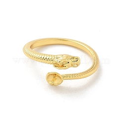 Латунный колышек для установки открытого манжетного кольца&nbsp;LS-KK-G518-10G-01