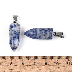 Природные подвески содалитом&nbsp;G-N349-16P-03