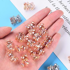 Прозрачные акриловые подвески&nbsp;MACR-S373-113-C06