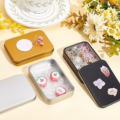 9 шт. двухцветная жестяная коробка&nbsp;CON-OC0001-44