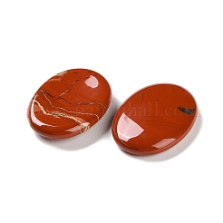 Овальный натуральный камень беспокойства красной яшмы&nbsp;G-G104-01B