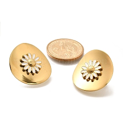 Серьги-гвоздики из нержавеющей стали 304&nbsp;EJEW-H146-02G