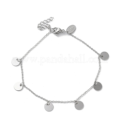 Браслеты-цепочки из нержавеющей стали 304 для женщин&nbsp;BJEW-A036-25P