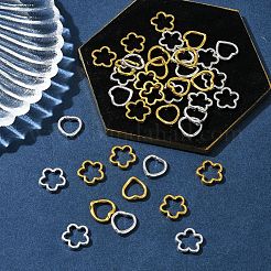 50 шт. рамка из сплава в тибетском стиле&nbsp;TIBEB-FS0001-10AS