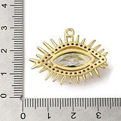 Латунные микро проложить кубического циркония подвески&nbsp;KK-F865-03G