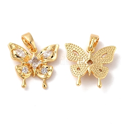 Латунные микро проложить кубического циркония подвески&nbsp;KK-M243-22G