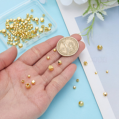 130 шт. Латунные дистанционные бусины&nbsp;KK-AR0004-51G