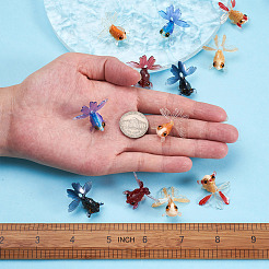 12шт 6 подвески из ацетата целлюлозы (смола)&nbsp;KY-TA0001-19