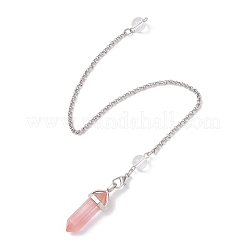 Пулевые маятники для биолокации из вишневого кварцевого стекла&nbsp;PALLOY-JF04560