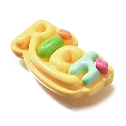 Непрозрачные кабошоны из смолы&nbsp;LS-RESI-D275-02C