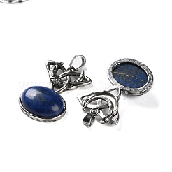 Крашеные природные лазурит подвески&nbsp;G-F777-02AS-09