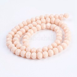 Непрозрачное стекло бисер нитей&nbsp;EGLA-F122-8x6mm-NC06