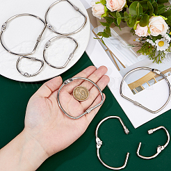 8 шт. 4 стиля железный винтовой карабин с замком-подвеской&nbsp;FIND-FH0014-46