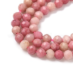 Природные родонит бисер нитей&nbsp;G-P553-G06-02A