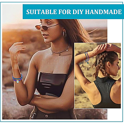 60шт. набор браслетов-пружинок 6-х цветов&nbsp;TWIR-BC0001-42