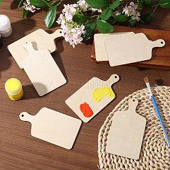 Разделочная доска из самшита&nbsp;AJEW-WH0609-467A