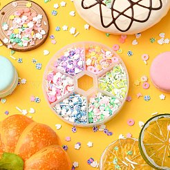 30гр 6 стиля кабошонов из полимерной глины ручной работы&nbsp;CLAY-CJ0001-64