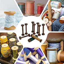 Деревянные бобины&nbsp;AJEW-WH0031-47B