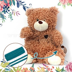 Плетеные ленты из полиэстера длиной 10 м.&nbsp;SRIB-WH0011-209B