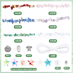 Набор для самостоятельного изготовления браслета в виде морской звезды&nbsp;DIY-SC0031-22