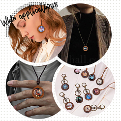 Стеклянные подвески&nbsp;WOOD-NB0001-63A