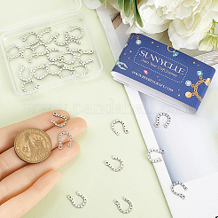 30 шт. подвески из нержавеющей стали 201&nbsp;STAS-SC0009-19