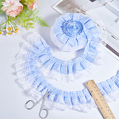 5 ярд полиэстеровой ленты с принтом в клетку&nbsp;OCOR-GF0005-08E