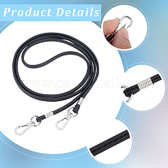 1 шт. чёрные ремни для сумки из искусственной кожи&nbsp;PURS-CL0001-15A