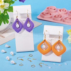 Комплект висячих сережек своими руками&nbsp;DIY-TA0013-22