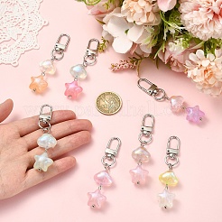 7 шт. акриловые подвесные украшения&nbsp;HJEW-YW00278