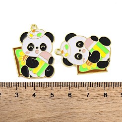 Золотили эмали сплава подвески&nbsp;ENAM-Z017-11G-02