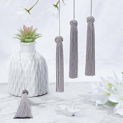 Полиэфирные украшения кисточкой подвесные&nbsp;LS-AJEW-WH0312-94