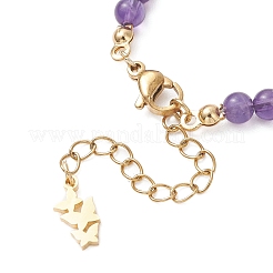 Браслеты из бусин в форме сердца&nbsp;BJEW-JB13297