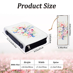 Сумки-футляры для переноски Библии из искусственной кожи&nbsp;ABAG-WH20005-17A