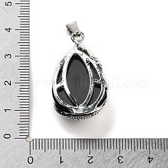 Подвески из натурального обсидиана&nbsp;G-G112-03P-12