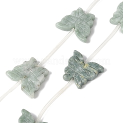 Природного нефрита нитей бисера&nbsp;G-B136-A03