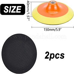 2 шт. пластиковая гибкая полировальная полировальная подошва с липучкой&nbsp;FIND-FH0004-46