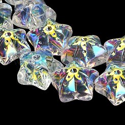 Гальваническая краска для запекания стеклянные бусины нити&nbsp;EGLA-K061-12A