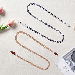 2 шт. 2-х цветные полиэстеровые ремешки для мобильных телефонов&nbsp;HJEW-GF0001-68B