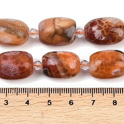 Природные пожары треск агат бисер нитей&nbsp;G-K393-G05-13x18