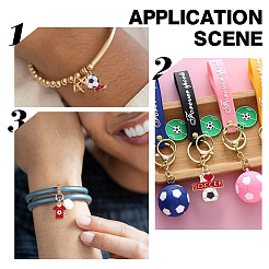 Подвески из сплава эмали 30шт 3 стиля&nbsp;ENAM-SC0002-93