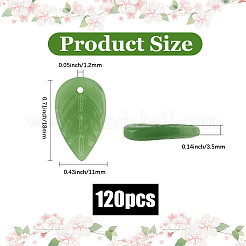 120шт подвески ручной работы лэмпворк&nbsp;LAMP-PA0001-24B