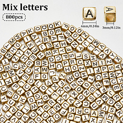 800шт акриловые бусины&nbsp;FIND-SP0002-65B