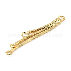 Стойка покрытая латунью цепь с подвесками кольцами&nbsp;KK-A234-002G