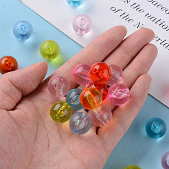 Прозрачные акриловые бусины&nbsp;MACR-S370-A16mm