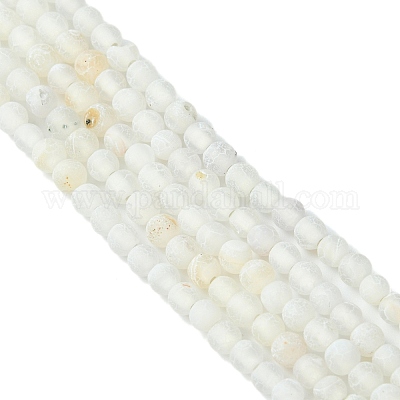 Природные треск агат бисер нитей&nbsp;LS-G-G055-4mm-5-1