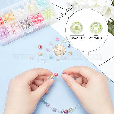 Гальванические хрустальные бусины&nbsp;CCG-PH0003-14B-1