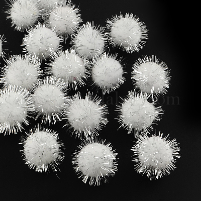 Ручной работы поделок кукла ремесло Pom Pom Pom Pom пряжи шарики AJEW-R046-1.5cm-10-1